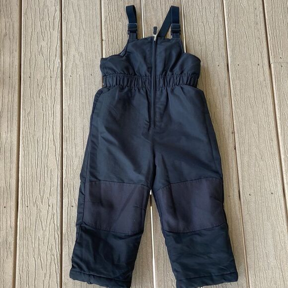Healthtex Outer wear Snow Ski Overall Black Size 4T - Picture 2 of 16